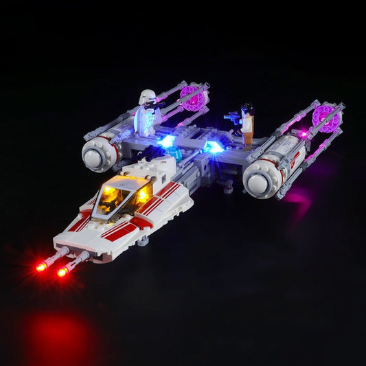 Light Kit for Resistance Y - Wing Starfighter™ 75181 - DelsBricks Toys & CollectiblesLed Light Kit for LegoDelsBricks Toys & CollectiblesZENE