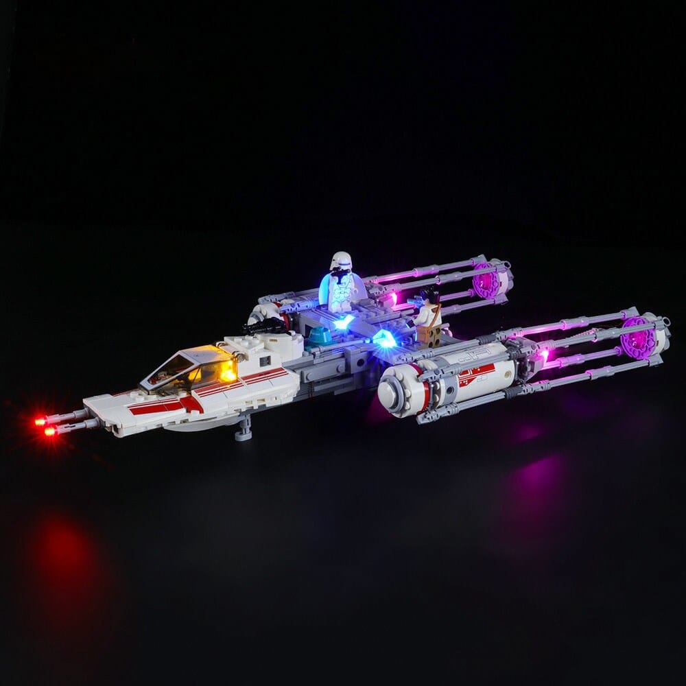 Light Kit for Resistance Y - Wing Starfighter™ 75181 - DelsBricks Toys & CollectiblesLed Light Kit for LegoDelsBricks Toys & CollectiblesZENE