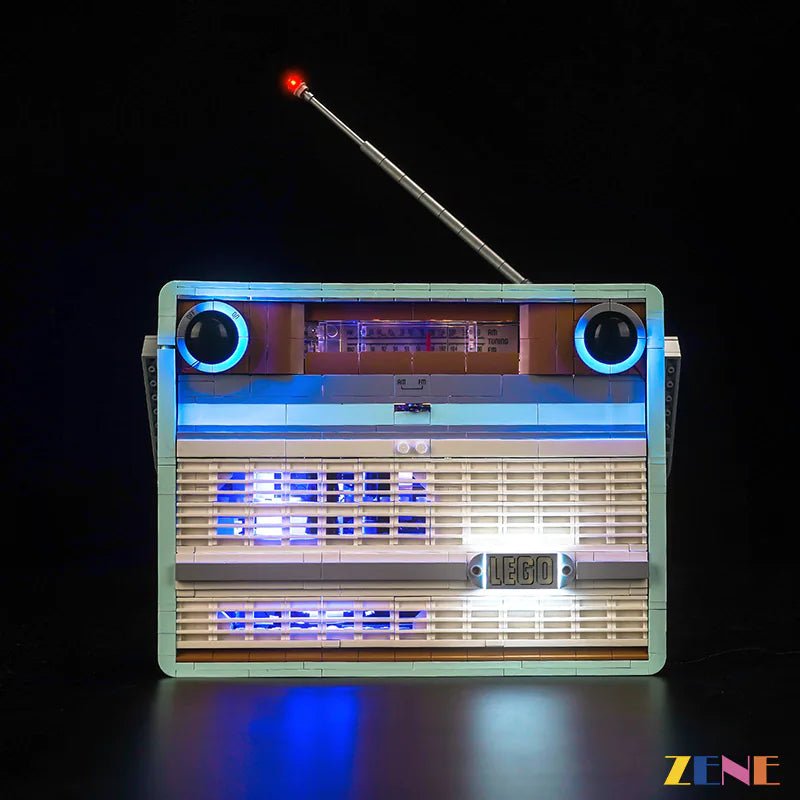Light Kit for Retro Radio 10334 - DelsBricks Toys & CollectiblesLed Light Kit for LegoDelsBricks Toys & CollectiblesZENE