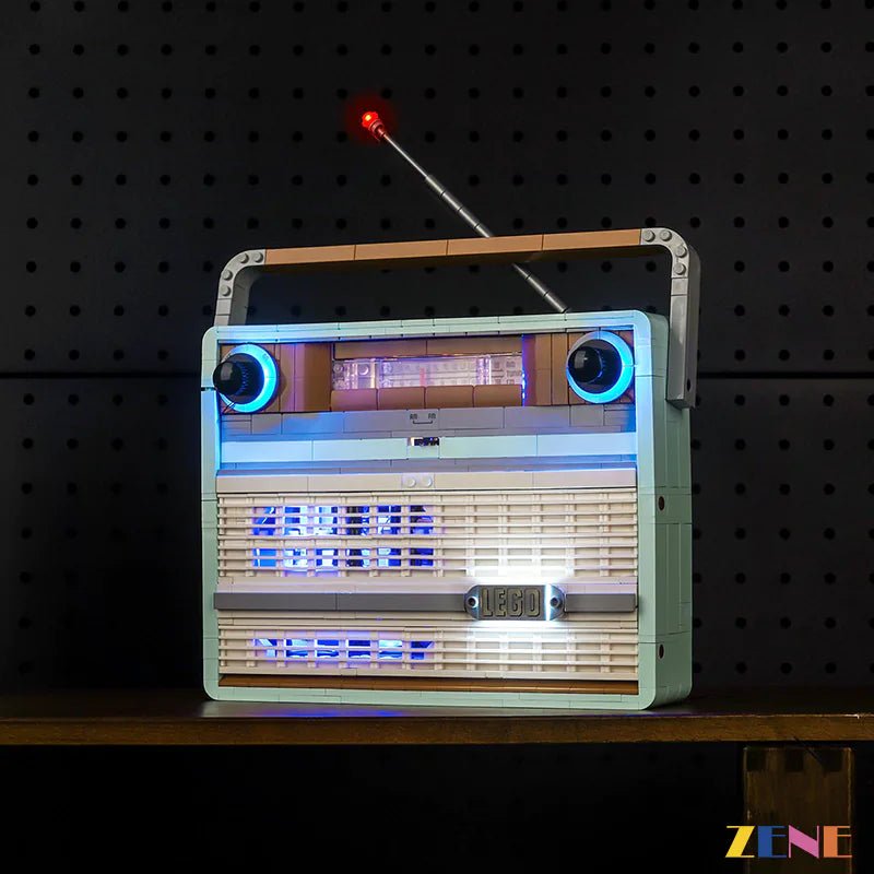 Light Kit for Retro Radio 10334 - DelsBricks Toys & CollectiblesLed Light Kit for LegoDelsBricks Toys & CollectiblesZENE