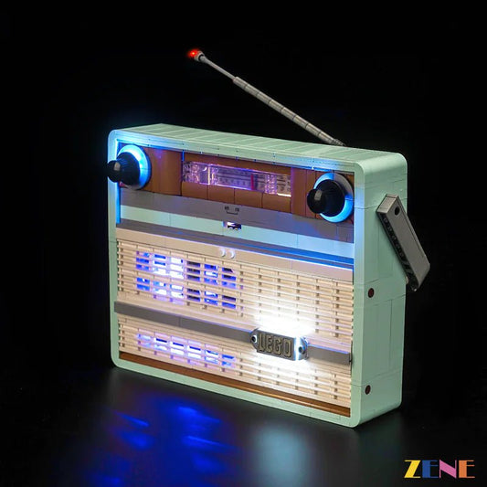 Light Kit for Retro Radio 10334 - DelsBricks Toys & CollectiblesLed Light Kit for LegoDelsBricks Toys & CollectiblesZENE
