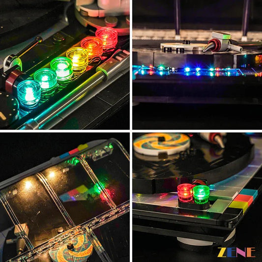 Light Kit for Retro Record Player 40699 - DelsBricks Toys & CollectiblesLed Light Kit for LEGO ZENE20DelsBricks Toys & CollectiblesZENE