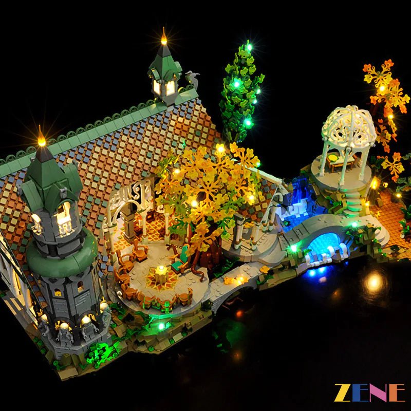 Light Kit for RIVENDELL: Lord of the Rings 10316 - DelsBricks Toys & CollectiblesLed Light Kit for LegoDelsBricks Toys & CollectiblesZENE