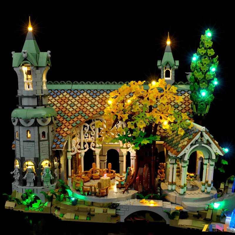 Light Kit for RIVENDELL: Lord of the Rings 10316 - DelsBricks Toys & CollectiblesLed Light Kit for LegoDelsBricks Toys & CollectiblesZENE