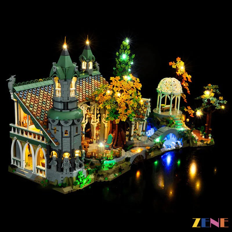 Light Kit for RIVENDELL: Lord of the Rings 10316 - DelsBricks Toys & CollectiblesLed Light Kit for LegoDelsBricks Toys & CollectiblesZENE