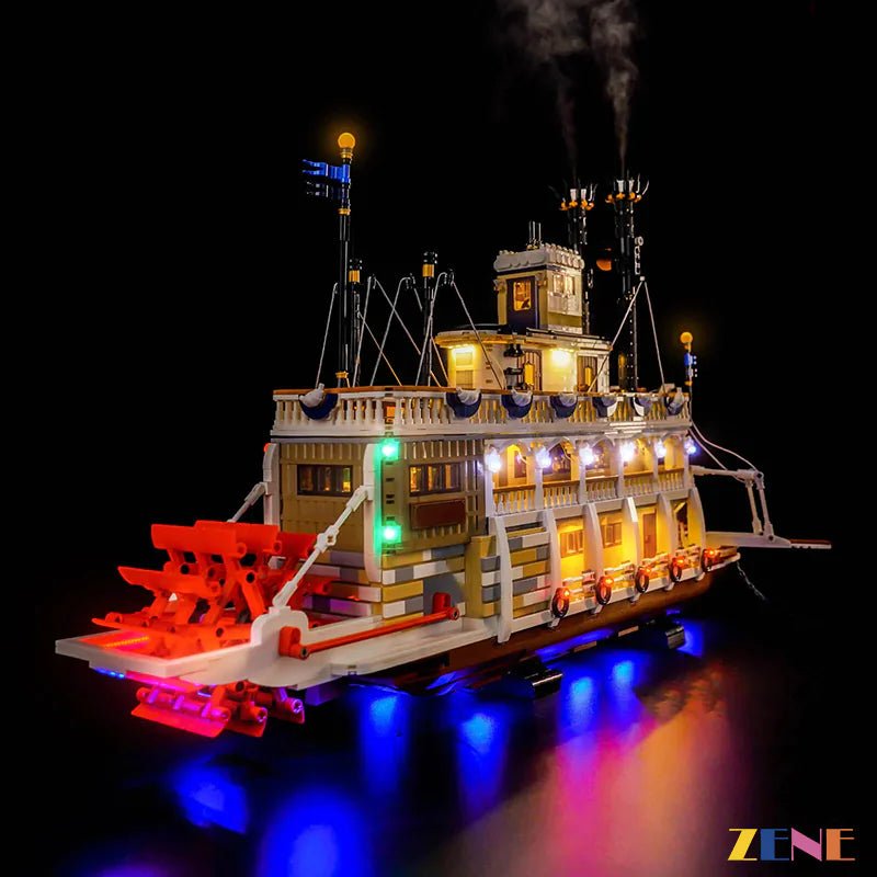 Light Kit for River Steamboat 21356 - DelsBricks Toys & CollectiblesLed Light Kit for LEGO ZENE20DelsBricks Toys & CollectiblesZENE