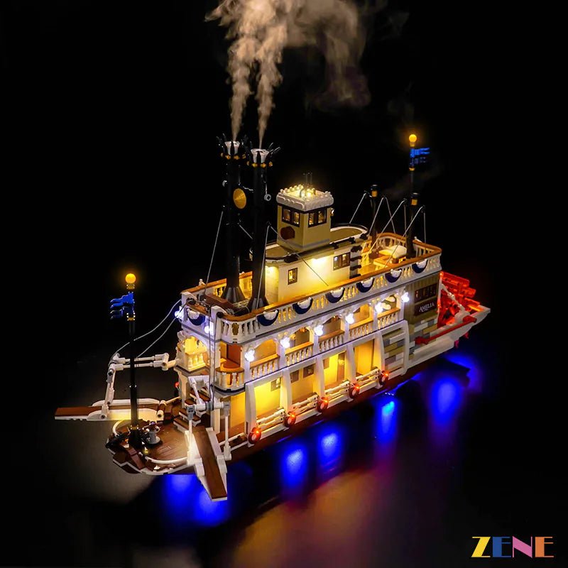 Light Kit for River Steamboat 21356 - DelsBricks Toys & CollectiblesLed Light Kit for LEGO ZENE20DelsBricks Toys & CollectiblesZENE