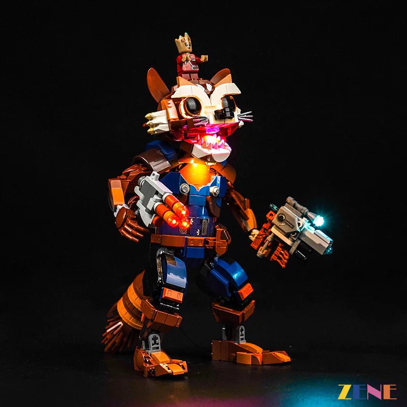 Light Kit for Rocket Baby Groot 76282 - DelsBricks Toys & CollectiblesLed Light Kit for LegoDelsBricks Toys & CollectiblesZENE
