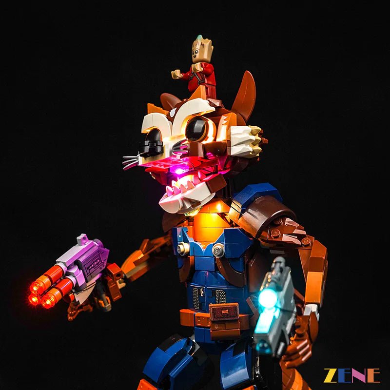 Light Kit for Rocket Baby Groot 76282 - DelsBricks Toys & CollectiblesLed Light Kit for LegoDelsBricks Toys & CollectiblesZENE