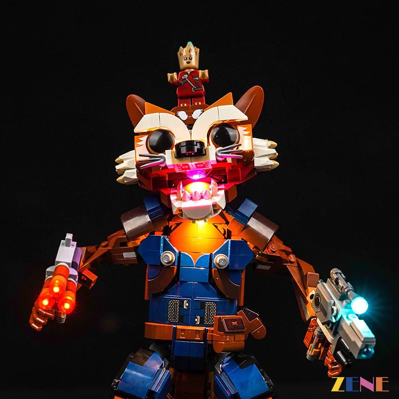 Light Kit for Rocket Baby Groot 76282 - DelsBricks Toys & CollectiblesLed Light Kit for LegoDelsBricks Toys & CollectiblesZENE