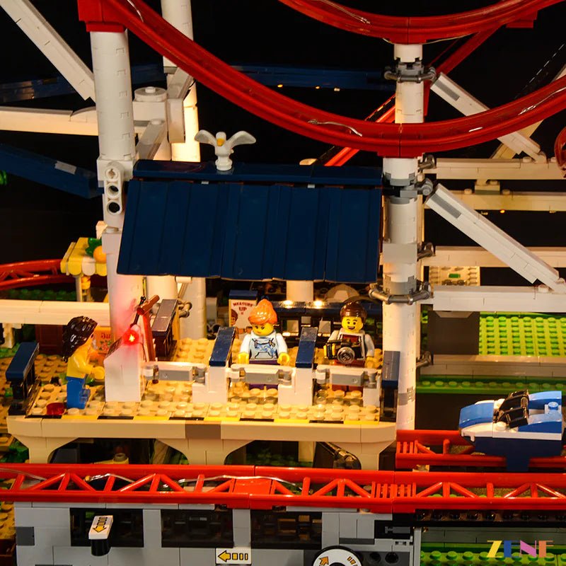 Light Kit for Roller Coaster 10261 - DelsBricks Toys & CollectiblesLed Light Kit for LegoDelsBricks Toys & CollectiblesZENE