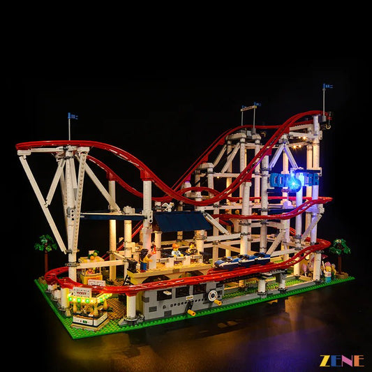 Light Kit for Roller Coaster 10261 - DelsBricks Toys & CollectiblesLed Light Kit for LegoDelsBricks Toys & CollectiblesZENE