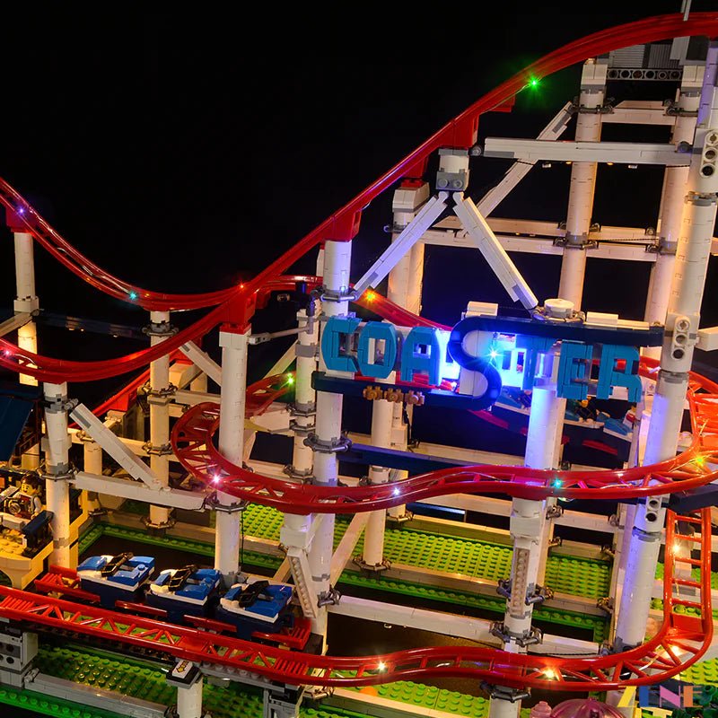 Light Kit for Roller Coaster 10261 - DelsBricks Toys & CollectiblesLed Light Kit for LegoDelsBricks Toys & CollectiblesZENE