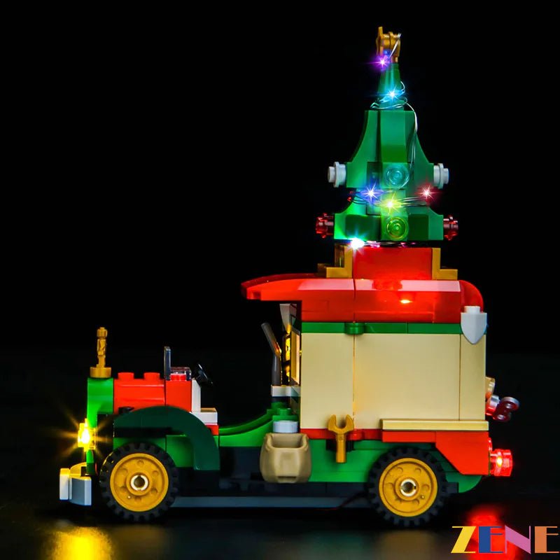 Light Kit for Santa s Delivery Truck 40746 - DelsBricks Toys & CollectiblesLed Light Kit for LegoDelsBricks Toys & CollectiblesZENE