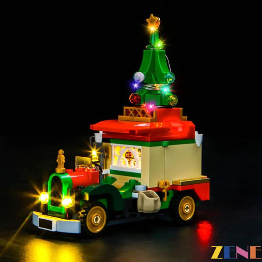 Light Kit for Santa s Delivery Truck 40746 - DelsBricks Toys & CollectiblesLed Light Kit for LegoDelsBricks Toys & CollectiblesZENE