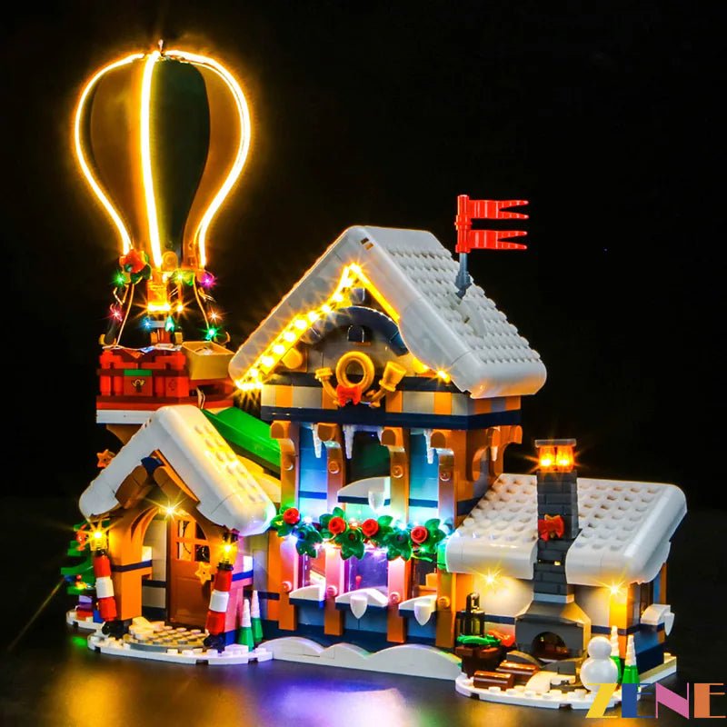 Light Kit for Santa's Post Office 10339 - DelsBricks Toys & CollectiblesLed Light Kit for LegoDelsBricks Toys & CollectiblesZENE