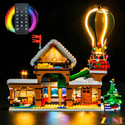 Light Kit for Santa's Post Office 10339 - DelsBricks Toys & CollectiblesLed Light Kit for LegoDelsBricks Toys & CollectiblesZENE