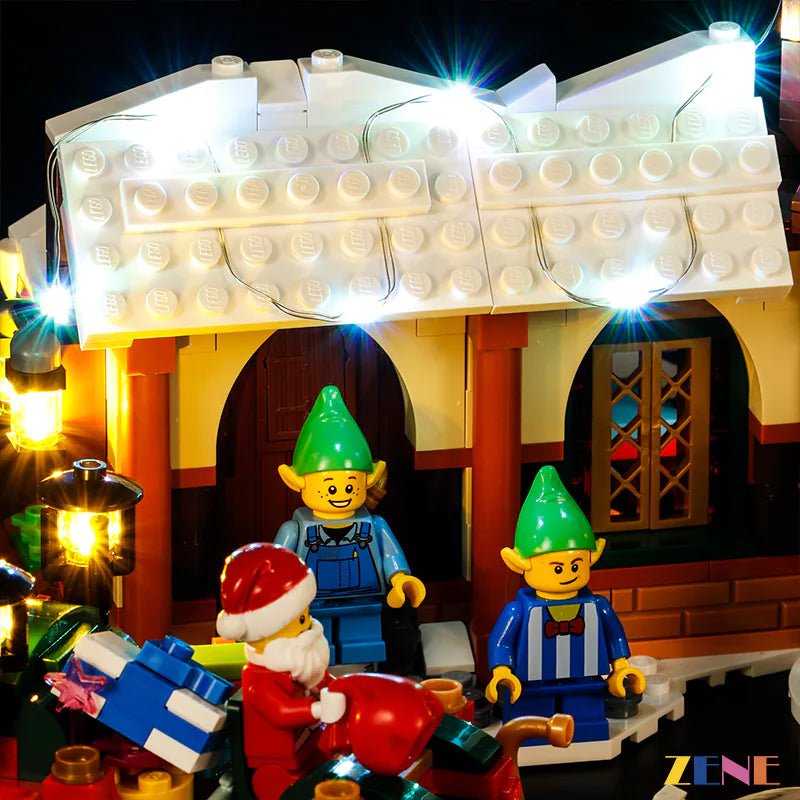 Light Kit for Santa's Workshop 10245 - DelsBricks Toys & CollectiblesLed Light Kit for LegoDelsBricks Toys & CollectiblesZENE