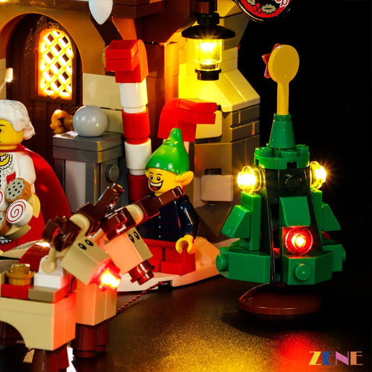 Light Kit for Santa's Workshop 10245 - DelsBricks Toys & CollectiblesLed Light Kit for LegoDelsBricks Toys & CollectiblesZENE
