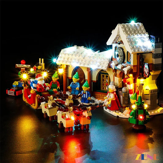 Light Kit for Santa's Workshop 10245 - DelsBricks Toys & CollectiblesLed Light Kit for LegoDelsBricks Toys & CollectiblesZENE