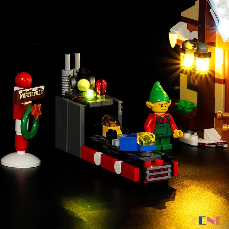 Light Kit for Santa's Workshop 10245 - DelsBricks Toys & CollectiblesLed Light Kit for LegoDelsBricks Toys & CollectiblesZENE
