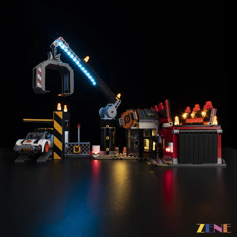 Light Kit for Scrapyard with Cars 60472 - DelsBricks Toys & CollectiblesLed Light Kit for LegoDelsBricks Toys & CollectiblesZENE
