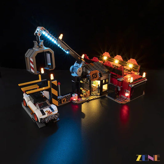 Light Kit for Scrapyard with Cars 60472 - DelsBricks Toys & CollectiblesLed Light Kit for LegoDelsBricks Toys & CollectiblesZENE