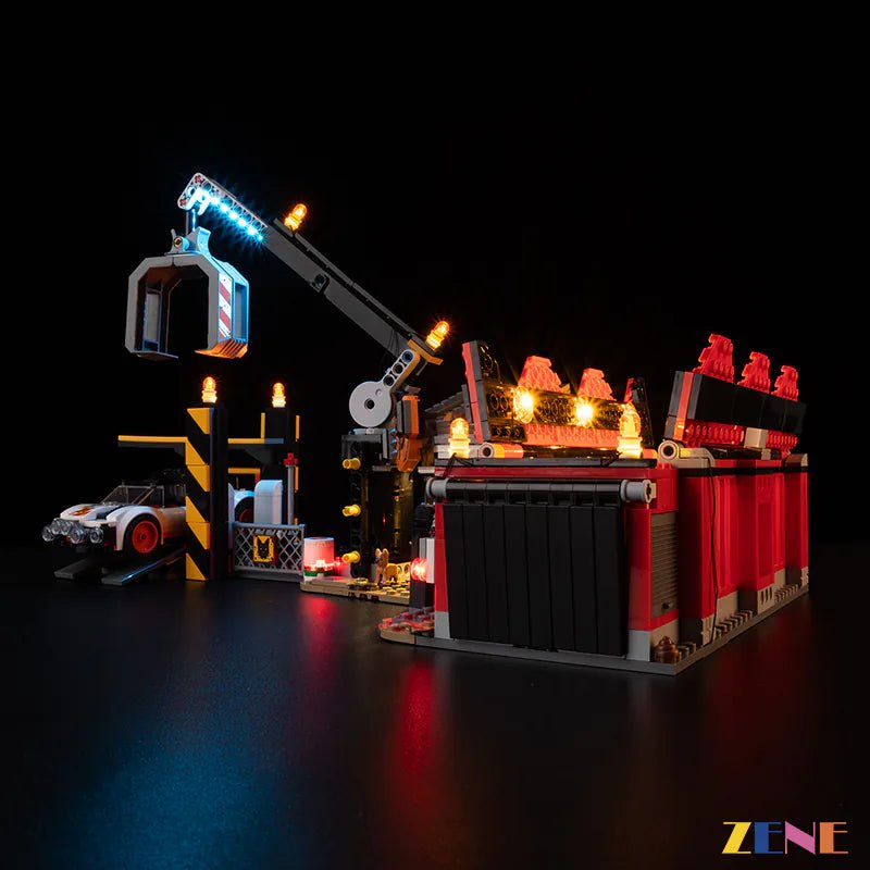 Light Kit for Scrapyard with Cars 60472 - DelsBricks Toys & CollectiblesLed Light Kit for LegoDelsBricks Toys & CollectiblesZENE