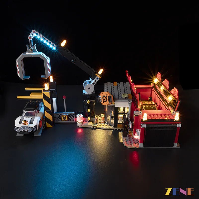 Light Kit for Scrapyard with Cars 60472 - DelsBricks Toys & CollectiblesLed Light Kit for LegoDelsBricks Toys & CollectiblesZENE