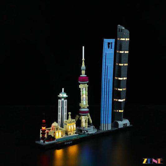 Light Kit for Shanghai 21039 - DelsBricks Toys & CollectiblesLed Light Kit for LegoDelsBricks Toys & CollectiblesZENE