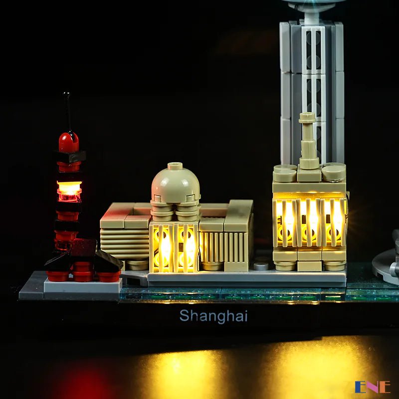 Light Kit for Shanghai 21039 - DelsBricks Toys & CollectiblesLed Light Kit for LegoDelsBricks Toys & CollectiblesZENE