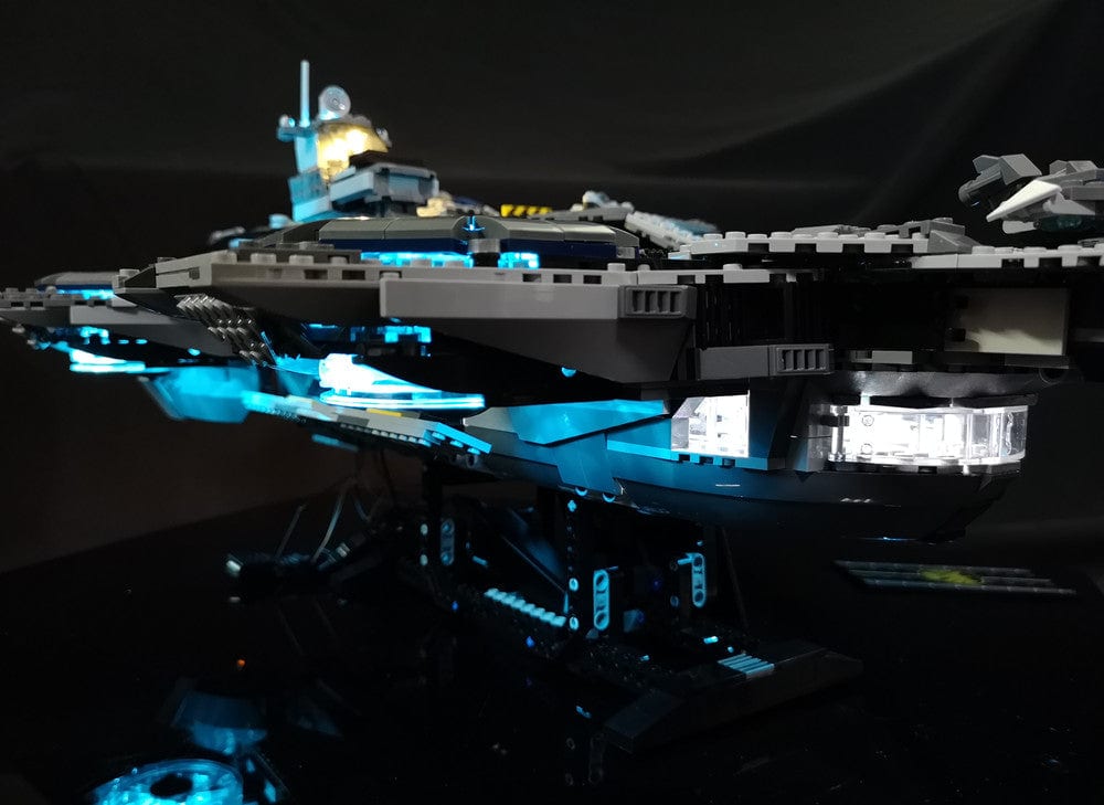 Light Kit for SHIELD Helicarrier 76042 - DelsBricks Toys & CollectiblesLed Light Kit for LegoDelsBricks Toys & CollectiblesZENE