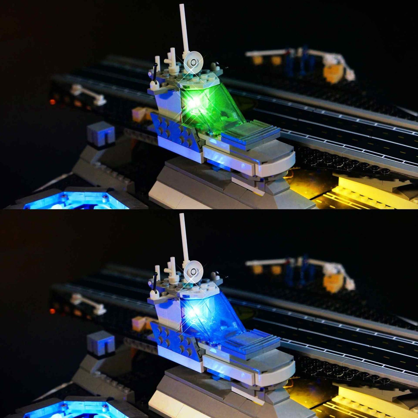 Light Kit for SHIELD Helicarrier 76042 - DelsBricks Toys & CollectiblesLed Light Kit for LegoDelsBricks Toys & CollectiblesZENE