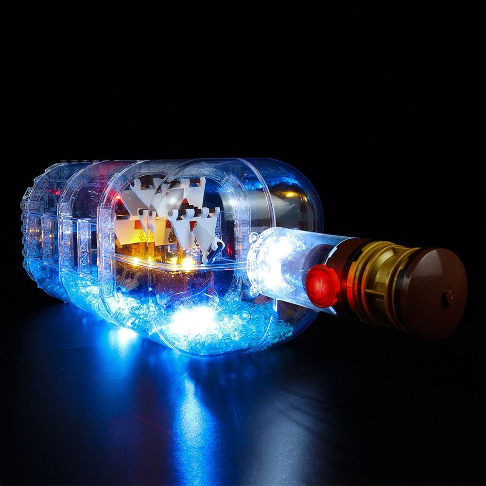 Light Kit for Ship in a Bottle 21313 - DelsBricks Toys & CollectiblesLed Light Kit for LegoDelsBricks Toys & CollectiblesZENE