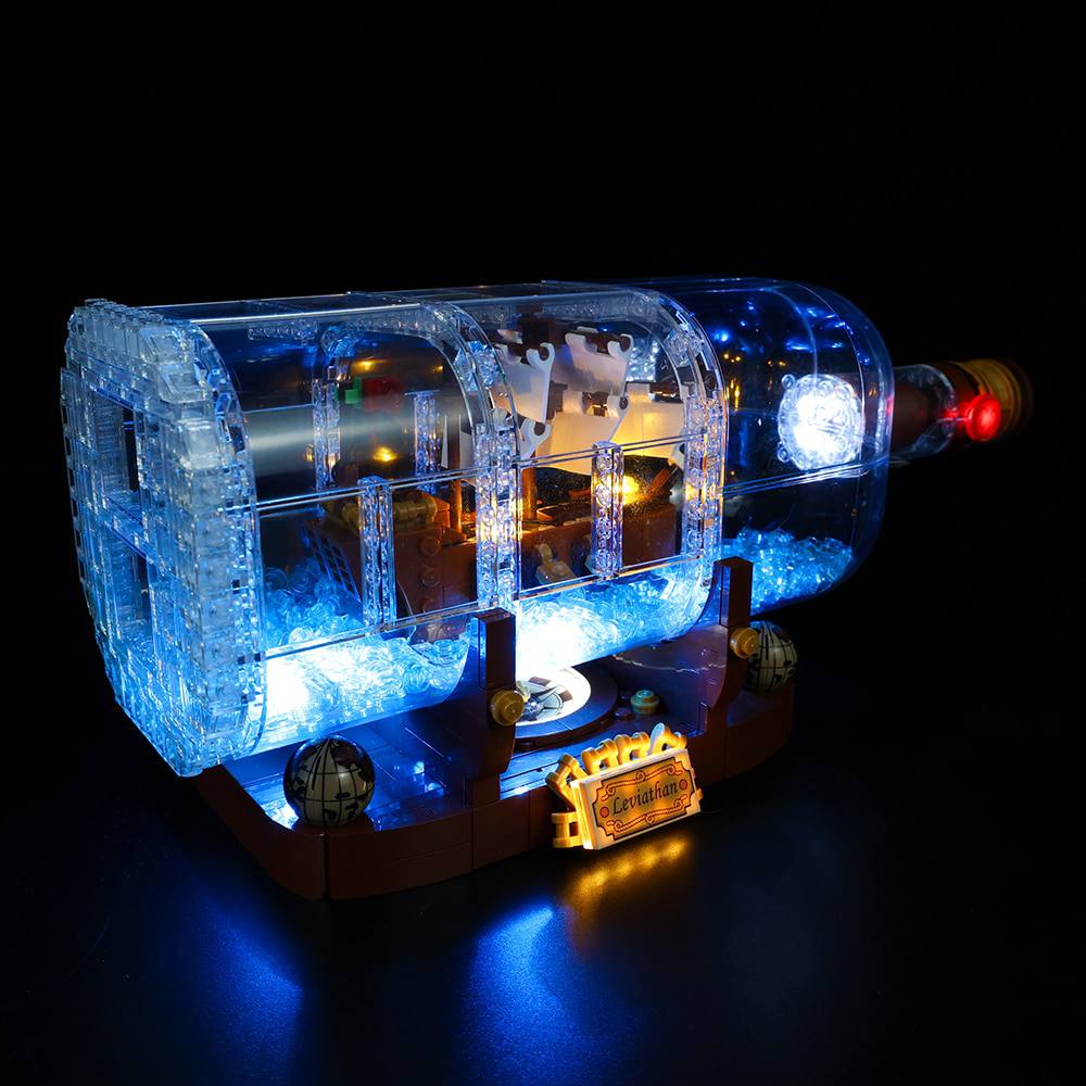 Light Kit for Ship in a Bottle 21313 - DelsBricks Toys & CollectiblesLed Light Kit for LegoDelsBricks Toys & CollectiblesZENE
