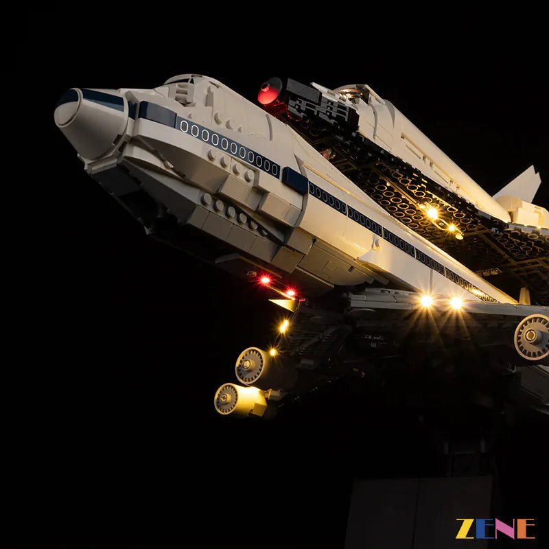 Light Kit for Shuttle Carrier Aircraft 10360 (Ver.2) - DelsBricks Toys & CollectiblesLed Light Kit for LEGODelsBricks Toys & CollectiblesZENE