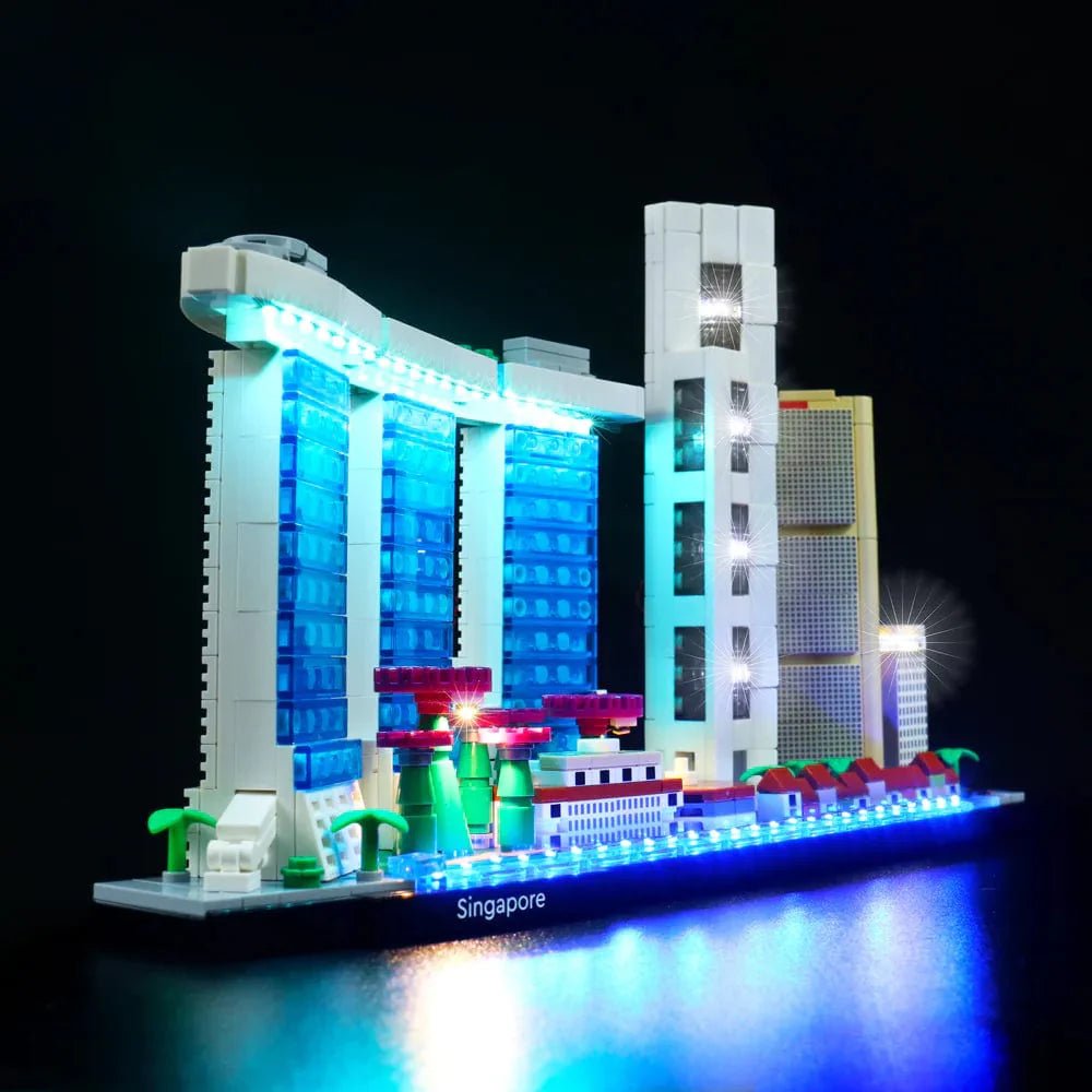 Light Kit for Singapore 21057 - DelsBricks Toys & CollectiblesLed Light Kit for LegoDelsBricks Toys & CollectiblesZENE