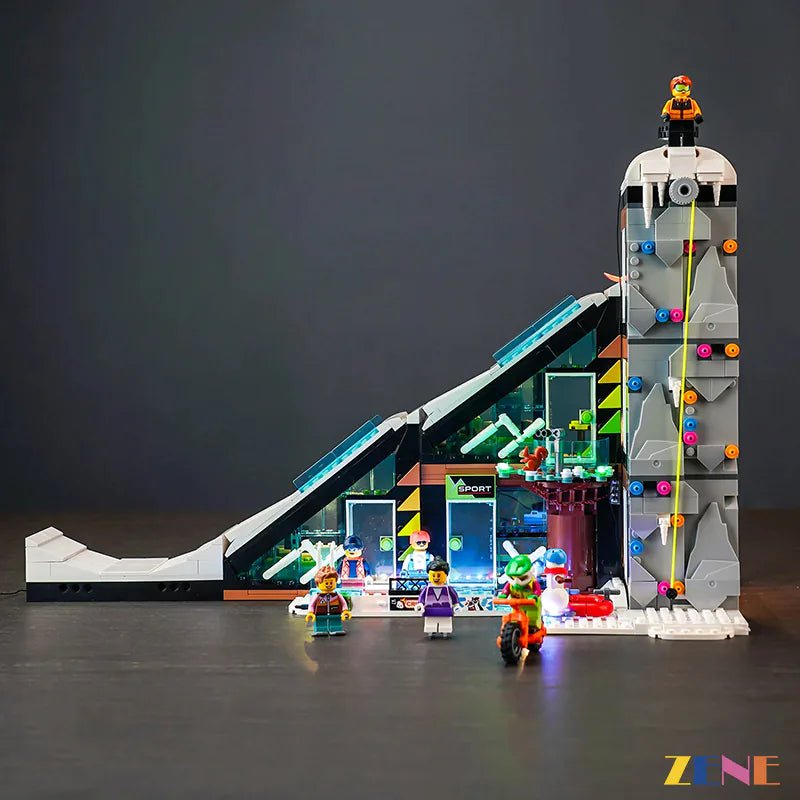 Light Kit for Ski and Climbing Center 60366 - DelsBricks Toys & CollectiblesLed Light Kit for LegoDelsBricks Toys & CollectiblesZENE