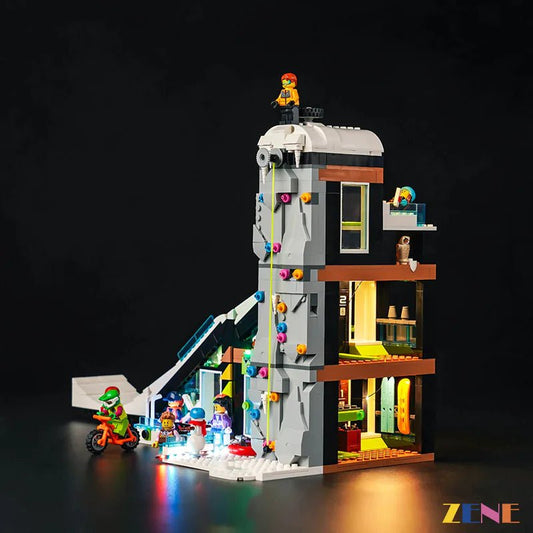 Light Kit for Ski and Climbing Center 60366 - DelsBricks Toys & CollectiblesLed Light Kit for LegoDelsBricks Toys & CollectiblesZENE