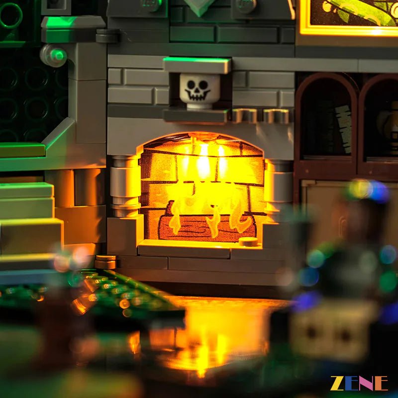 Light Kit for Slytherin House Banner 76410 - DelsBricks Toys & CollectiblesLed Light Kit for LegoDelsBricks Toys & CollectiblesZENE