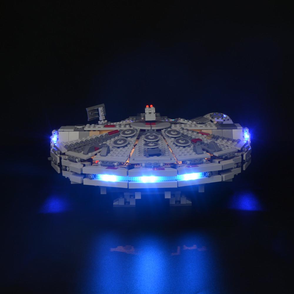 Light Kit for Star War Millennium Force Awakening Falcon 75105 - DelsBricks Toys & CollectiblesLed Light Kit for LegoDelsBricks Toys & CollectiblesZENE