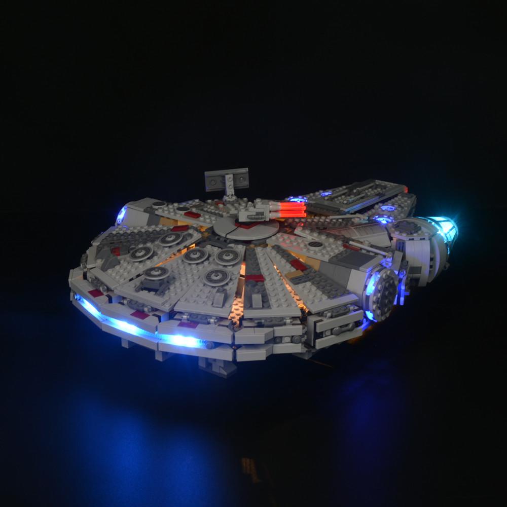 Light Kit for Star War Millennium Force Awakening Falcon 75105 - DelsBricks Toys & CollectiblesLed Light Kit for LegoDelsBricks Toys & CollectiblesZENE