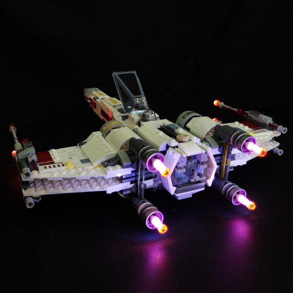 Light Kit for Star War X - Wing Star fighter 75218 - DelsBricks Toys & CollectiblesLed Light Kit for LegoDelsBricks Toys & CollectiblesZENE