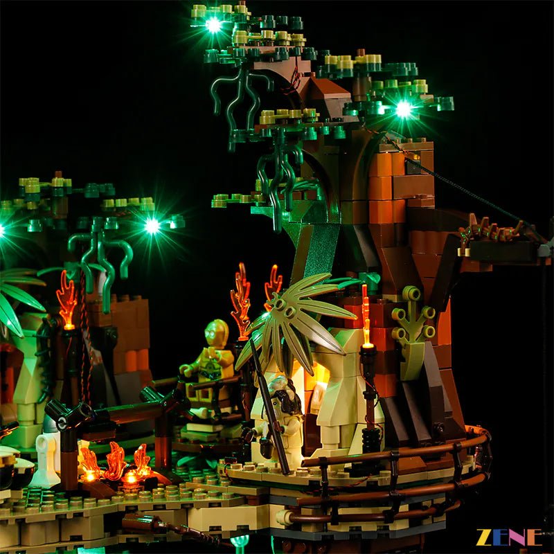 Light Kit for Star Wars Ewok Village 10236 - DelsBricks Toys & CollectiblesLed Light Kit for LegoDelsBricks Toys & CollectiblesZENE