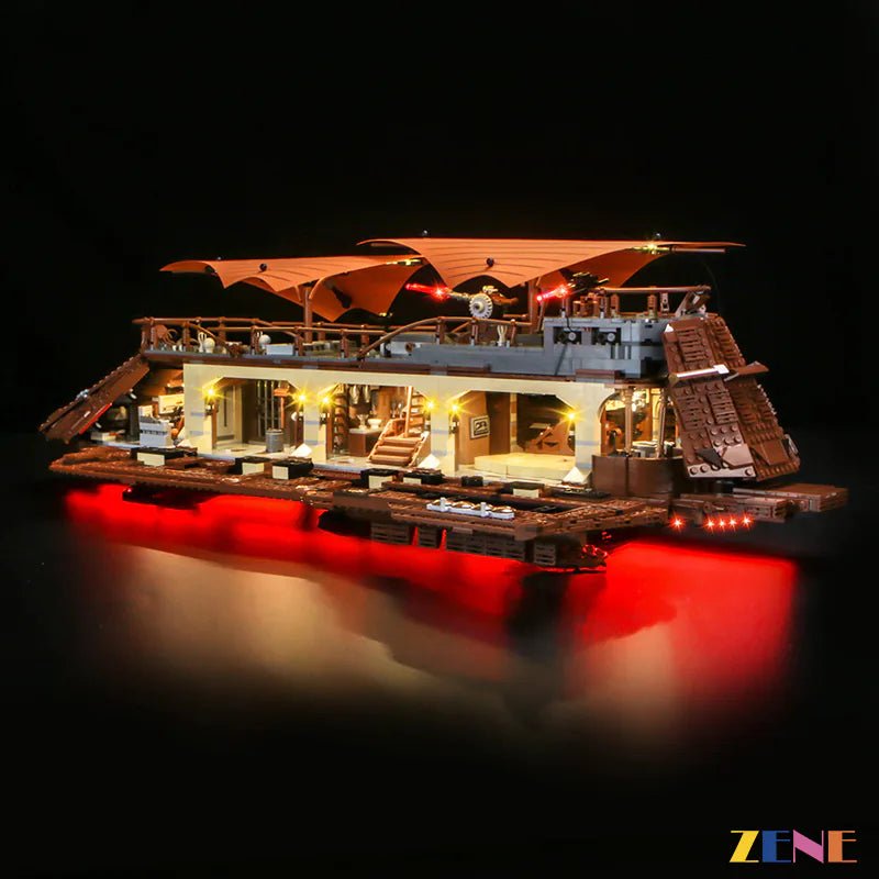 Light Kit for Star Wars Jabba s Sail Barge 75397 - DelsBricks Toys & CollectiblesLed Light Kit for LegoDelsBricks Toys & CollectiblesZENE