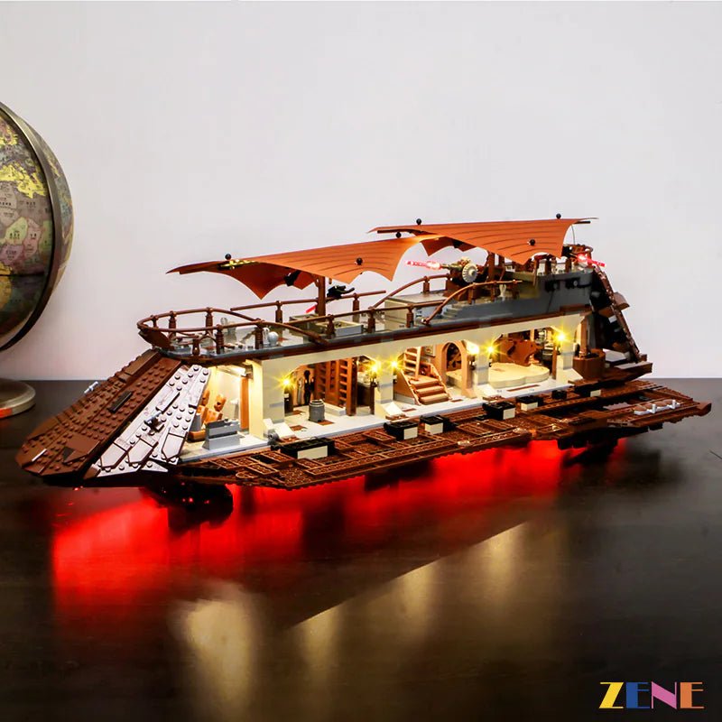 Light Kit for Star Wars Jabba s Sail Barge 75397 - DelsBricks Toys & CollectiblesLed Light Kit for LegoDelsBricks Toys & CollectiblesZENE