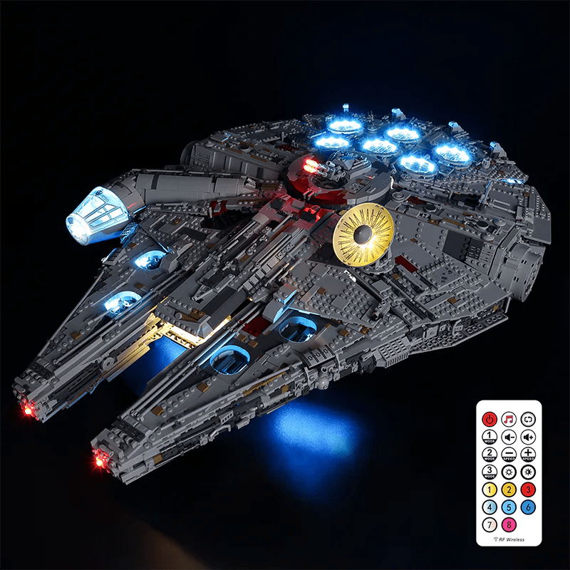 Light Kit for Star Wars™ Millennium Falcon™ 75192 - DelsBricks Toys & CollectiblesLed Light Kit for LegoDelsBricks Toys & CollectiblesZENE