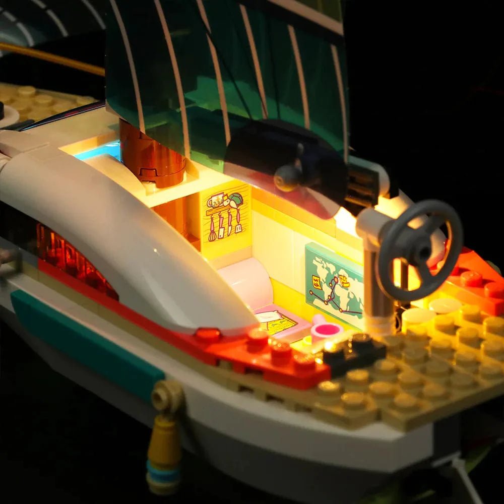 Light Kit for Stephanie's Sailing Adventure 41716 - DelsBricks Toys & CollectiblesLed Light Kit for LegoDelsBricks Toys & CollectiblesZENE