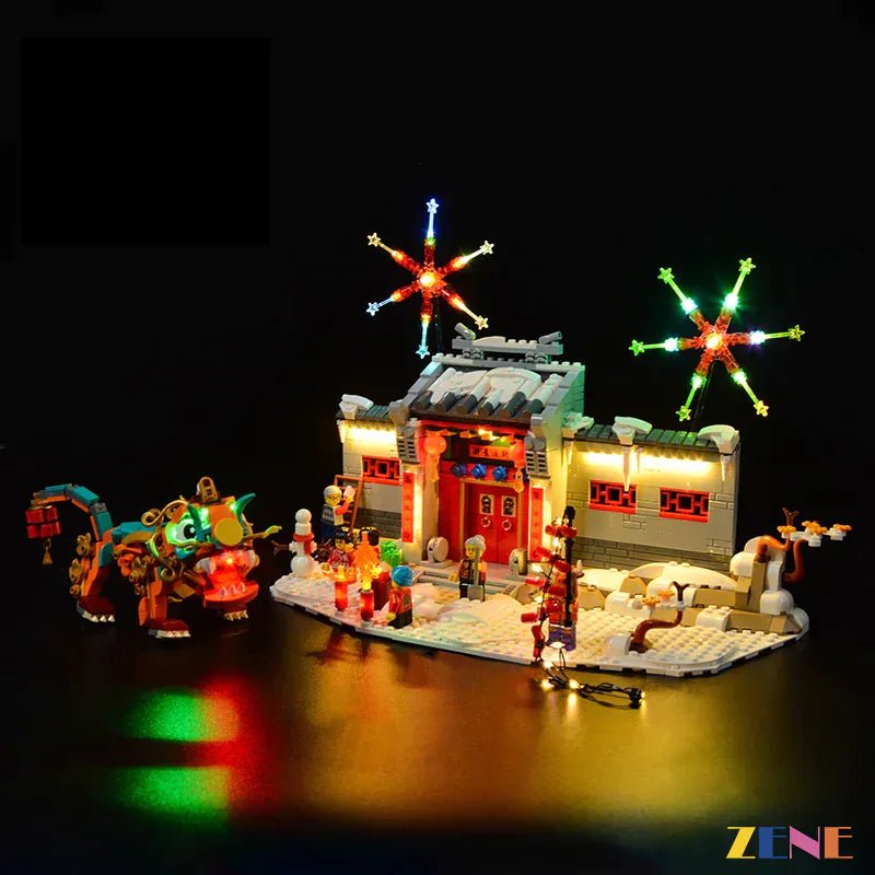 Light Kit for Story of Nian 80106 - DelsBricks Toys & CollectiblesLed Light Kit for LegoDelsBricks Toys & CollectiblesZENE