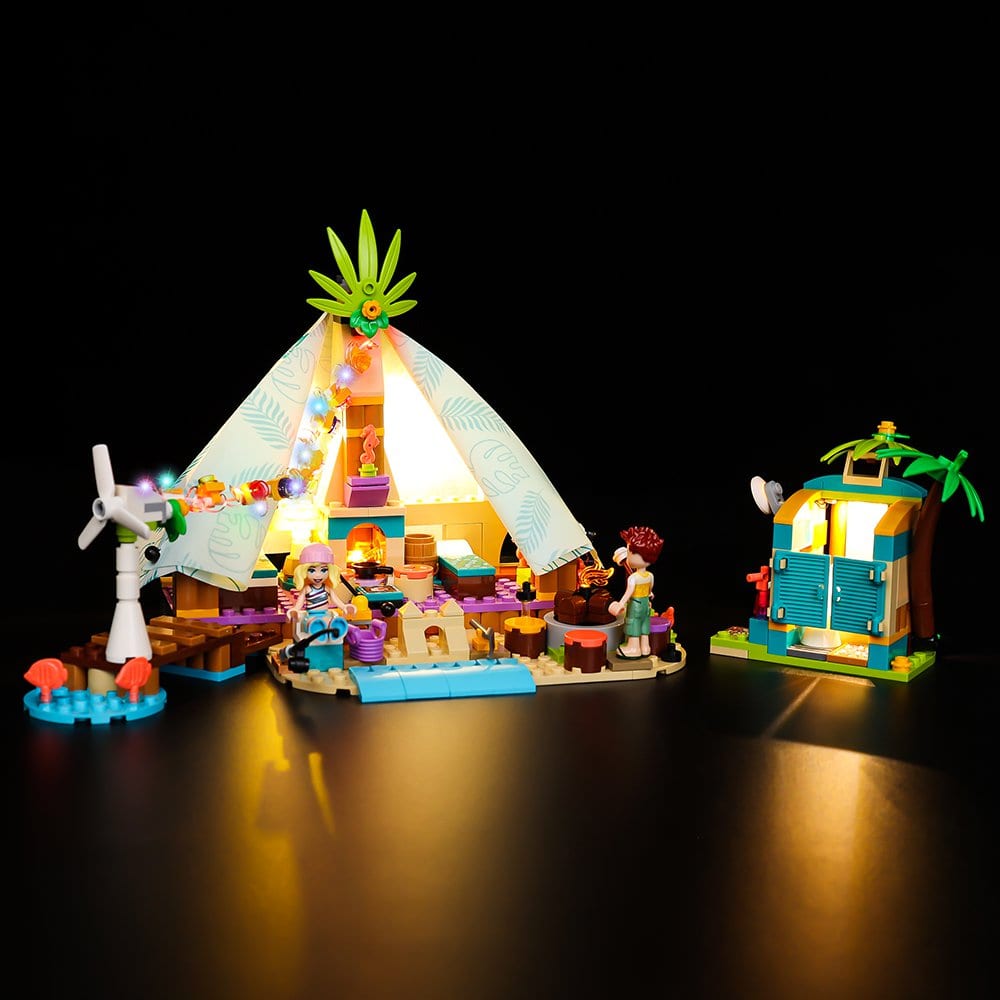 Light Kit for Stylish Beach Glamping 41700 - DelsBricks Toys & CollectiblesLed Light Kit for LegoDelsBricks Toys & CollectiblesZENE